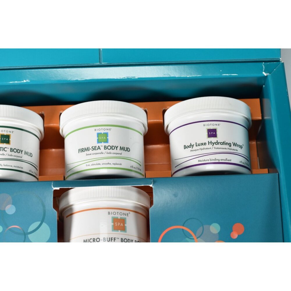 Biotone Spa Preview Collection 7 Professional Products Mud Polish Massage NEW - Picture 4 of 8
